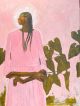 Olivia Mae Pendergast-Girl looking with Foliage
