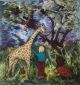 Charlae Baragwanath-Barter-Conversations in cotton. 'The giraffe and tortoise'