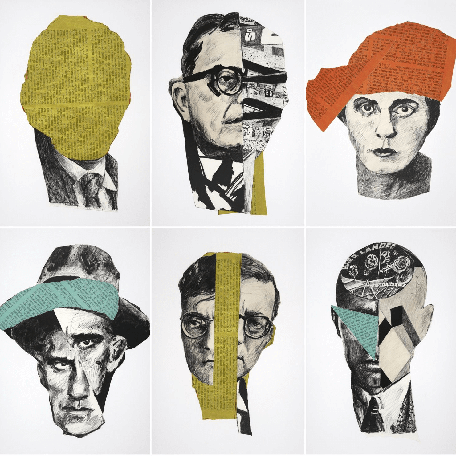 William Kentridge | Portraits For Shostakovich II